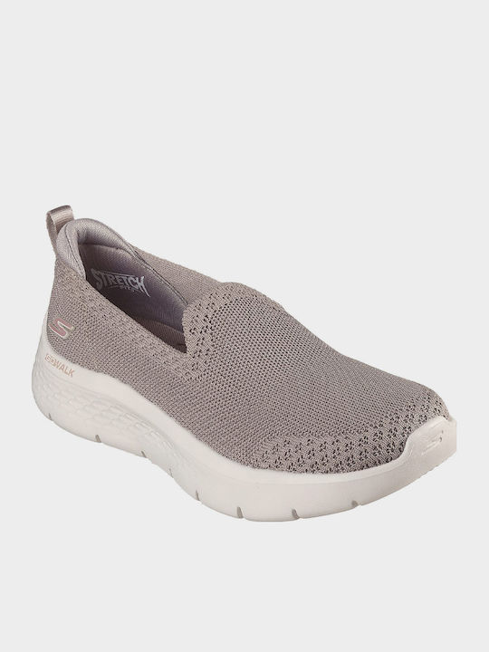 Go Walk Flex Γυναικεία Slip-On Γκρι