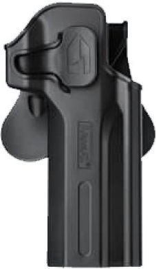 Θηκη Πιστολιου Amomax Desert Eagle Rh Black