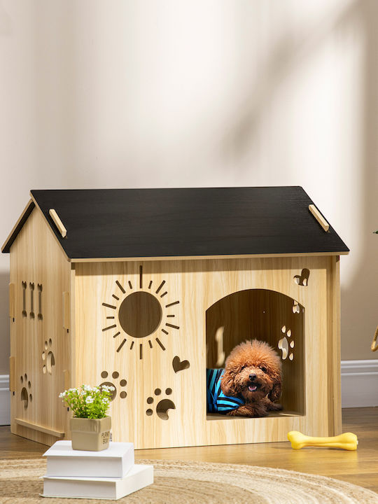 Pawhut Dog Bed Houses Black