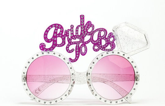 Decorative Glasses Flippy Wedding Theme Bride To Be Model Plastic Pink