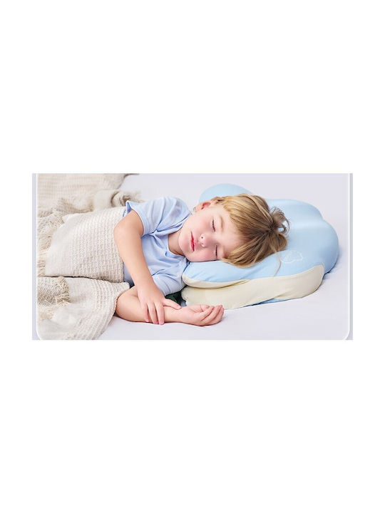 Παιδικό Μαξιλάρι Ύπνου Memory Foam Blue 38x67εκ.