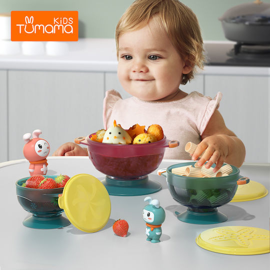 Tumama Kids от Силикон Многоцветен 3бр