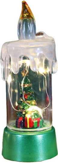 The translated Liquid template in German language: Weihnachtskerzen & Kerzenständer Kerze Grün 13x5cm.