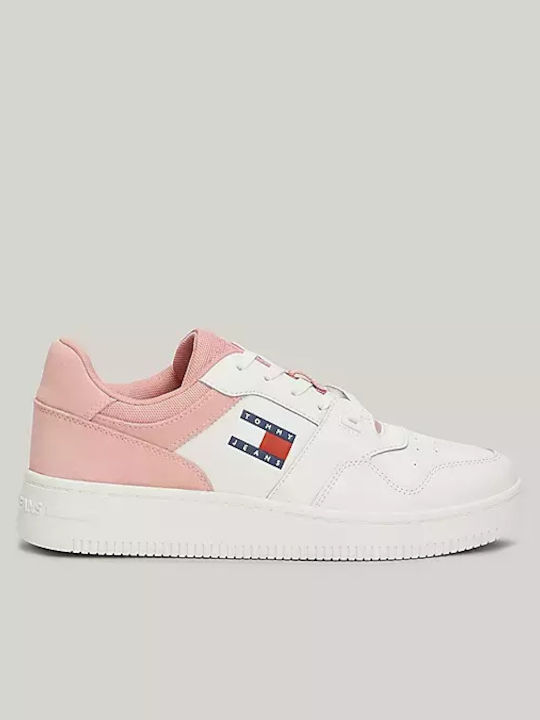 Retro Basket Mix Adidași Pentru Femei Albi / Roz