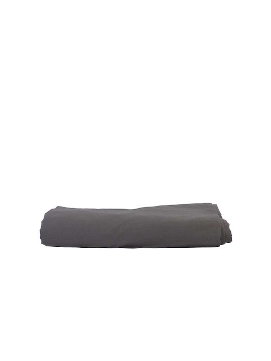 Espree Husă Pentru Pilotă 100% Bumbac Simplă 160x240 Solid Gri Închis