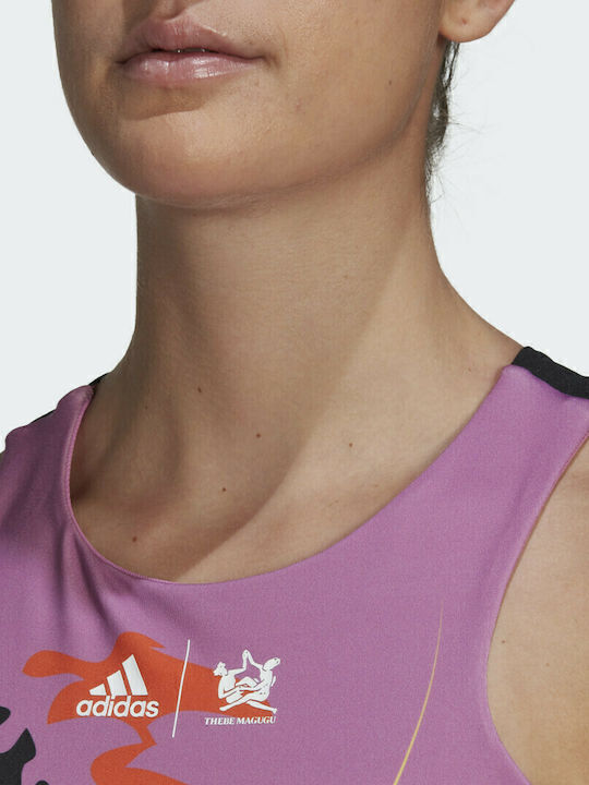 adidas New York Tennis Рокля HF6323 Жена Лилава
