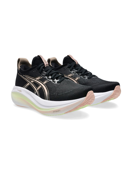 ASICS Gel-nimbus 27 1012B753-003 Damen Sportschuhe Laufen Schwarz