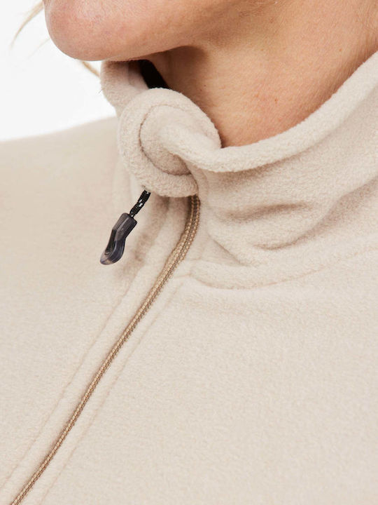 Fleece Γυναικεία Ζακέτα Simply Taupe