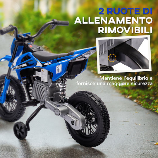 Παιδική Μηχανή Ηλεκτροκίνητη 12 Volt Μπλε για 3+ ετών