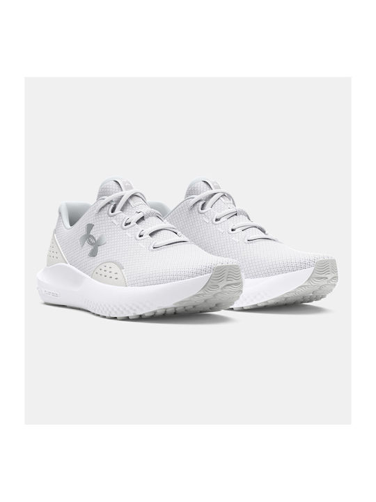 Charged Surge 4 Γυναικεία Αθλητικά Παπούτσια Running Λευκά