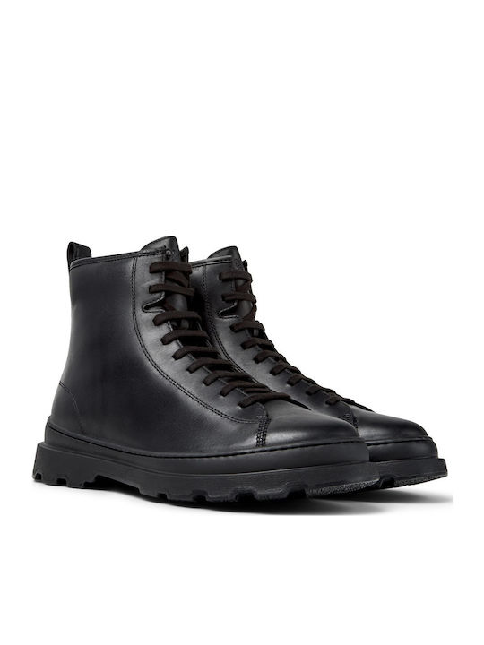 Brutus Leather Black Men's Boots