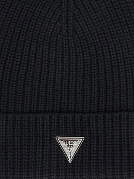 Beanie Unisex Beanie Knitted in Black color