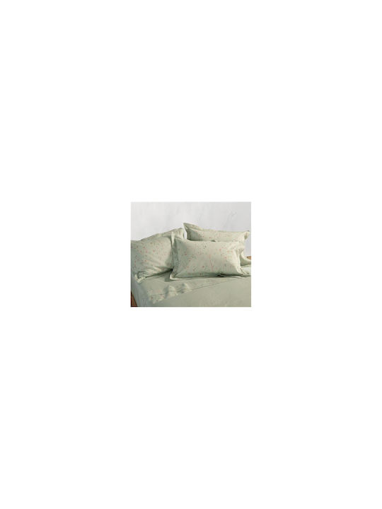 Nef-Nef Homeware Bettdecke Großes Doppelbett 240x230cm Kiara Mint 300 GSMGsm