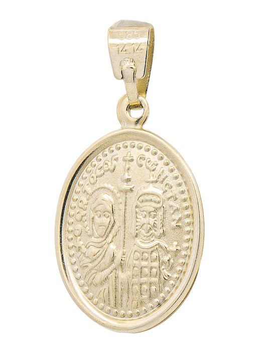 Daskalakis Anhänger Konstantin-Münze Gold 14K Daskalakis Anhänger Konstantin-Münze Gold 14K