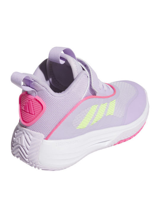 Ownthegame 3.0 K Încălțăminte Sport Copii Alergare cu Închidere Hoop & Loop Violete