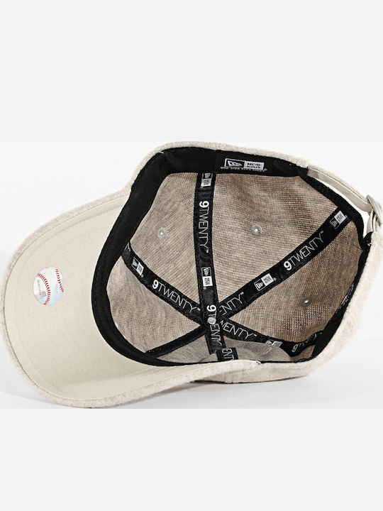 New Era Шапка New York Yankees Melton Luxe Светлобежова Дамска 60691092