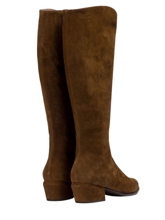 Suede Women's Boots Brown