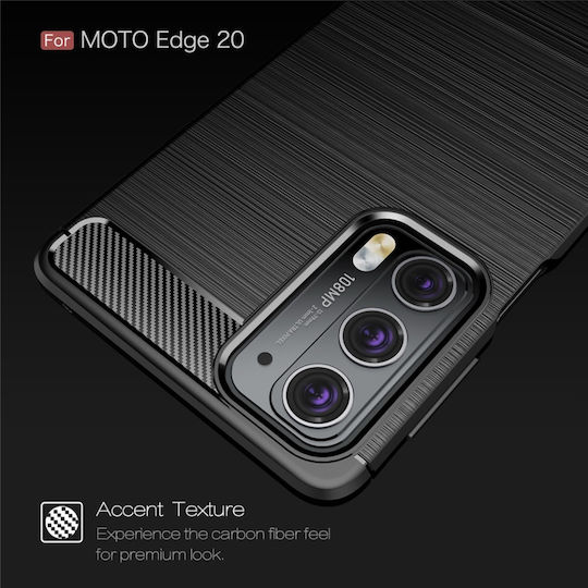 Back Cover Silicone Black (Edge 20)