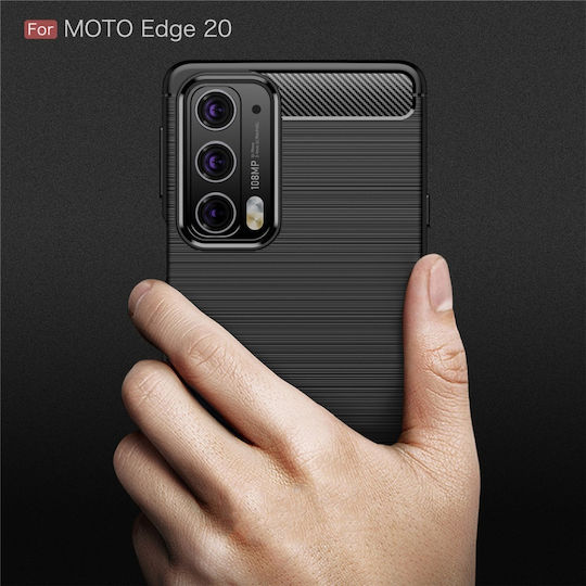 Back Cover Silicone Black (Edge 20)