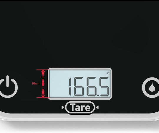 Tefal Optiss Digital Kitchen Scale up to 5kg Black