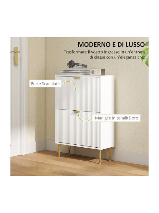 Holz Schuhschrank 60x24x91.5cm
