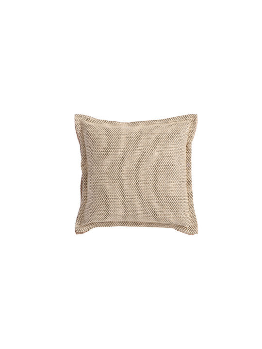 Nef-Nef Homeware Μαξιλάρι Καναπέ Brooklyn 25 Ecru 50x50εκ.