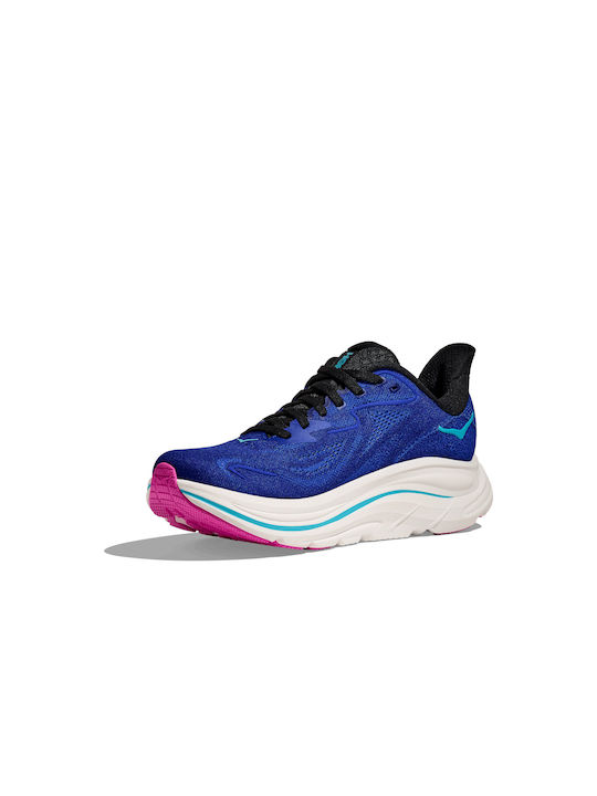 Clifton 10 Damen Sportschuhe Laufen Blau