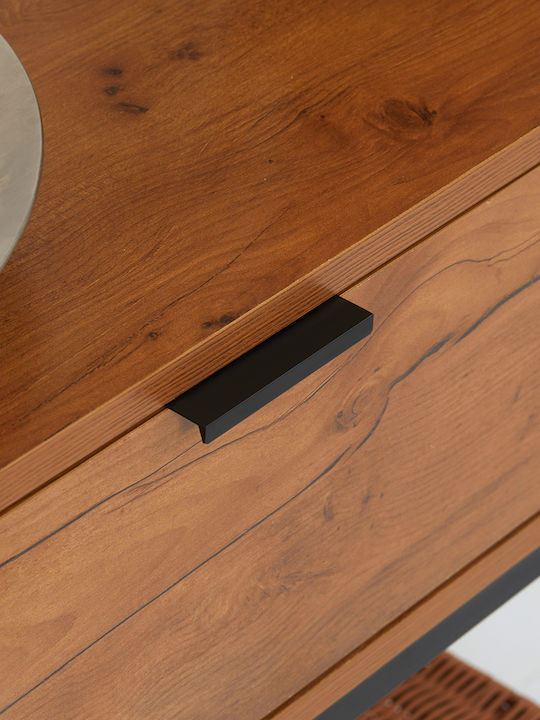 Konsole Ξύλο Και Μαύρο L80xB30xH76cm