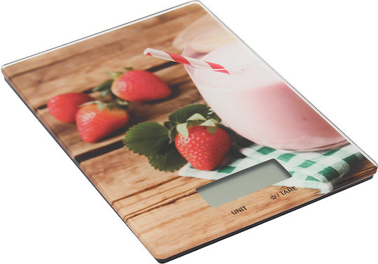Kitchen Scale Glass 15 Kilograms 20x14.5x1.5 cm Keskor 67400-4