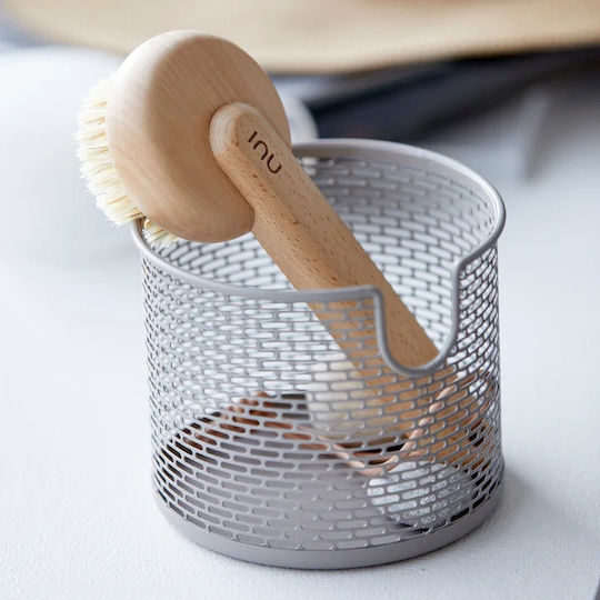 Zone Denmark Wooden Bath Brush Φ8.6x3.9 Inu Beech