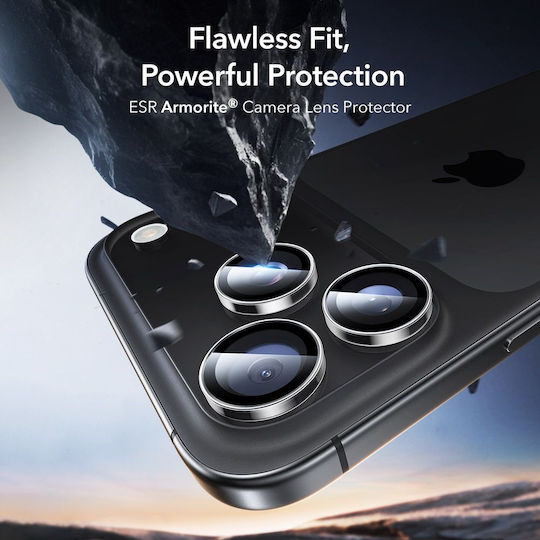 ESR Armorite Camera Protection Tempered Glass Transparent for the iPhone 14 Pro, 14 Pro Max, 15 Pro, 15 Pro Max, 16 Pro, 16 Pro Max, 17 Pro, 17 Pro Max