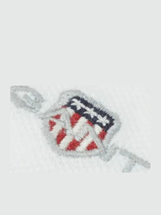 Παιδικό Polo Κοντομάνικο Λευκό Shield