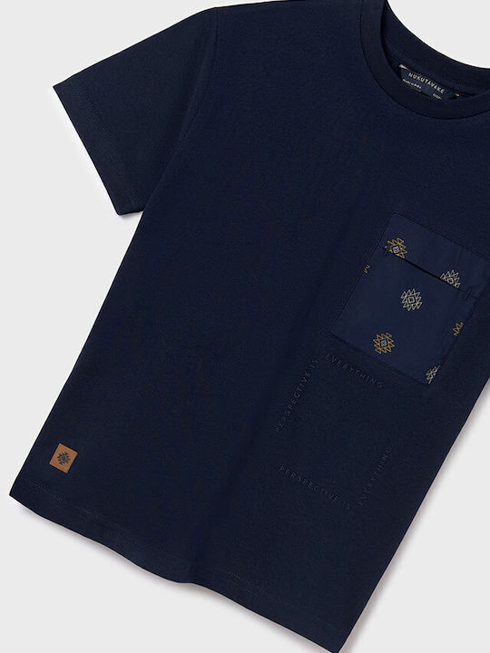 Kids' T-shirt navy blue