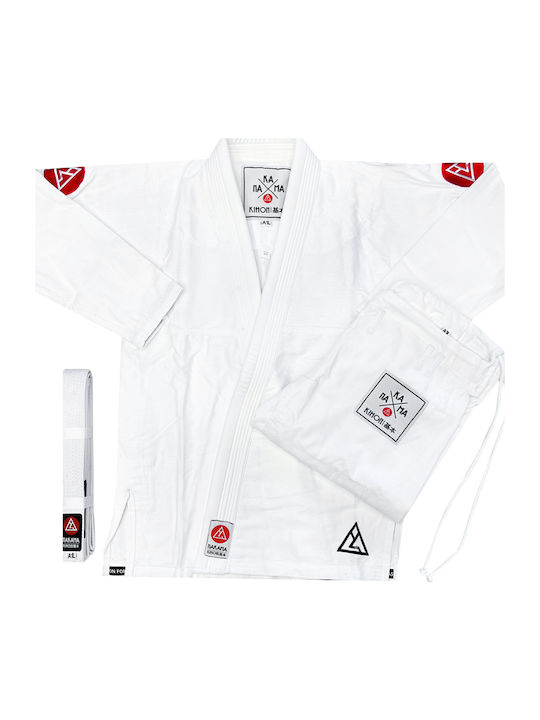Nakama Ανδρική Στολή Jiu Jitsu Λευκή