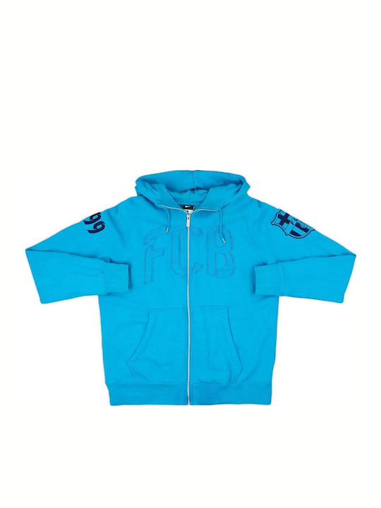 Fcb Суитшърт с Качулка Turquoise