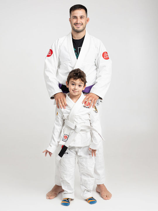 Nakama Kids Brazilian Jiu Jitsu Uniform White