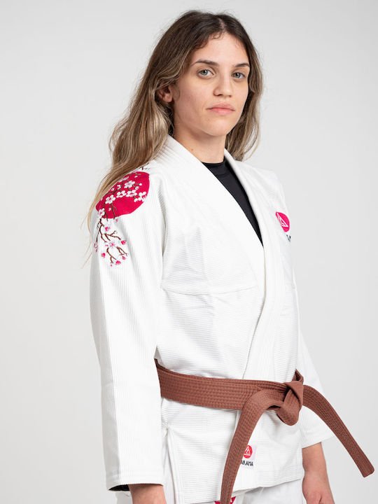 Nakama Uniform Brasilianisches Jiu Jitsu Weiß