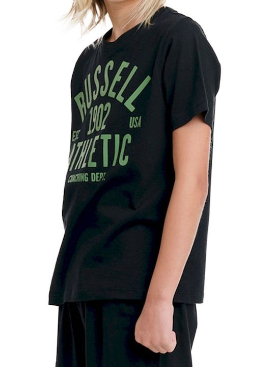 Kids' T-shirt Black Crewneck
