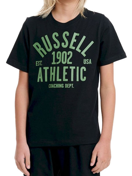 Kids' T-shirt Black Crewneck