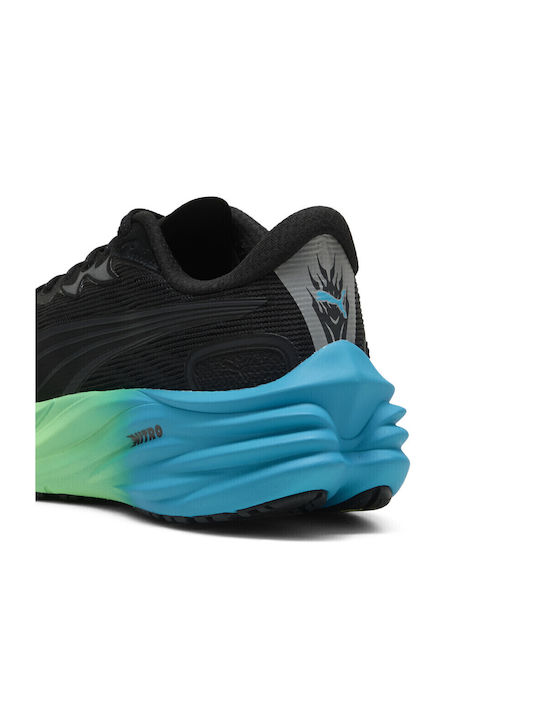 Velocity Nitro 4 Sport Shoes Running Black / Speed Blue