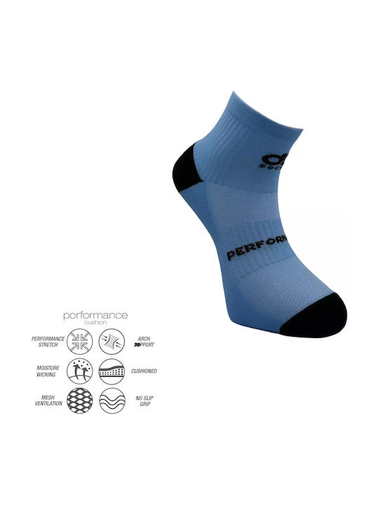 Desocks Running Κάλτσες Μπλε 1 Ζεύγος