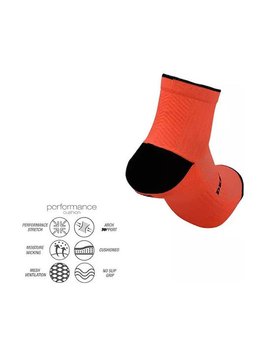 Desocks Laufsocken Orange 1 Paar
