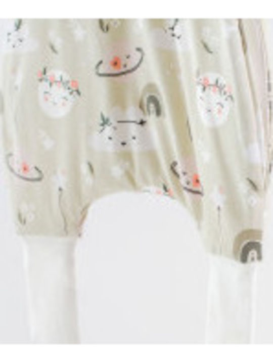 abo Winter Sleeping Bag with Feet Moon & Cloud