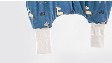 abo Winter Sleeping Bag with Feet Giraffe