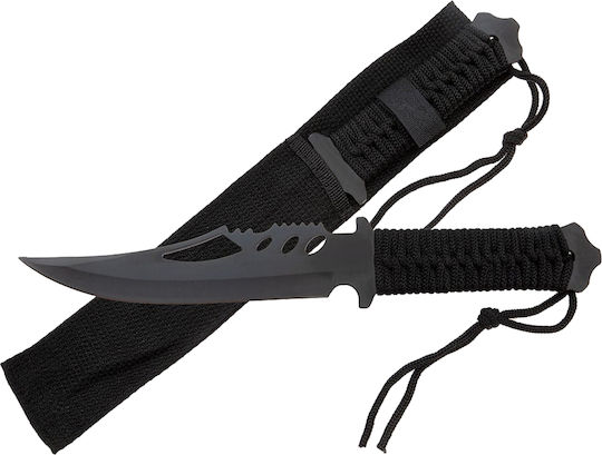 Set Cuțite Extreme Battle De Vânătoare Șase Cuțite De Aruncat Black Fury Oțel Inoxidabil Toc Inclus