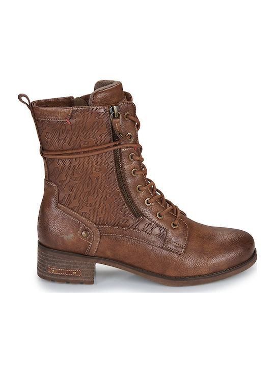 Stiefeletten Damen Braun