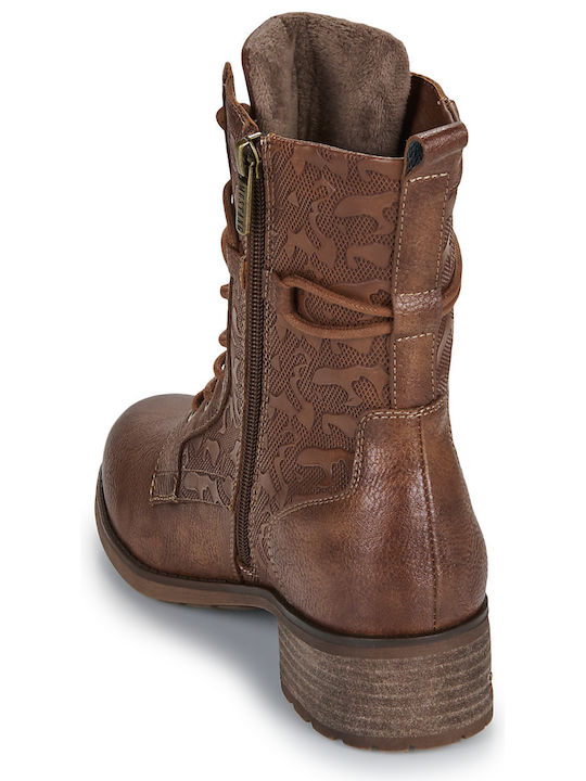 Stiefeletten Damen Braun