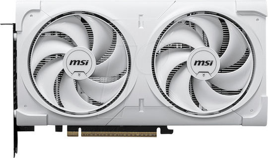 MSI GeForce RTX 5060 Ti 16GB GDDR7 Ventus 2X OC White Graphics Card