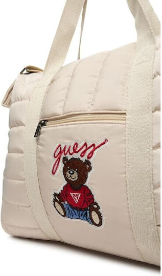 Guess Shoulder/Hand Diaper Bag Beige