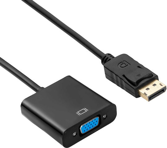 Akyga Converter VGA female to DisplayPort male 1pcs AK-AD-36